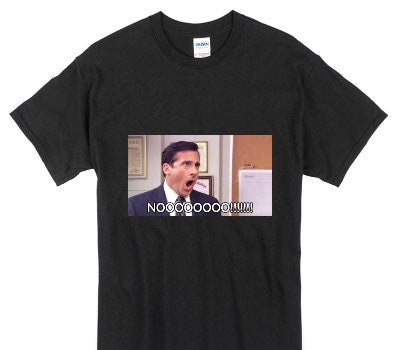 Custom Gildan 100% Cotton Black T-Shirt