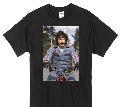 Custom Gildan 100% Cotton Black T-Shirt
