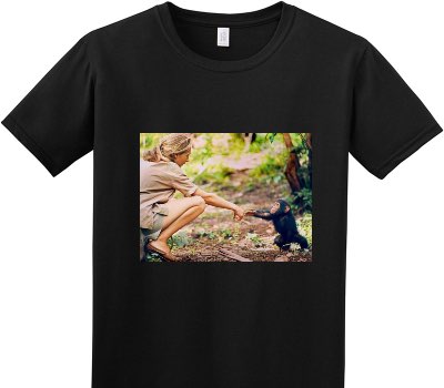 Custom Adult Soft Style 100% Cotton Black T-Shirt