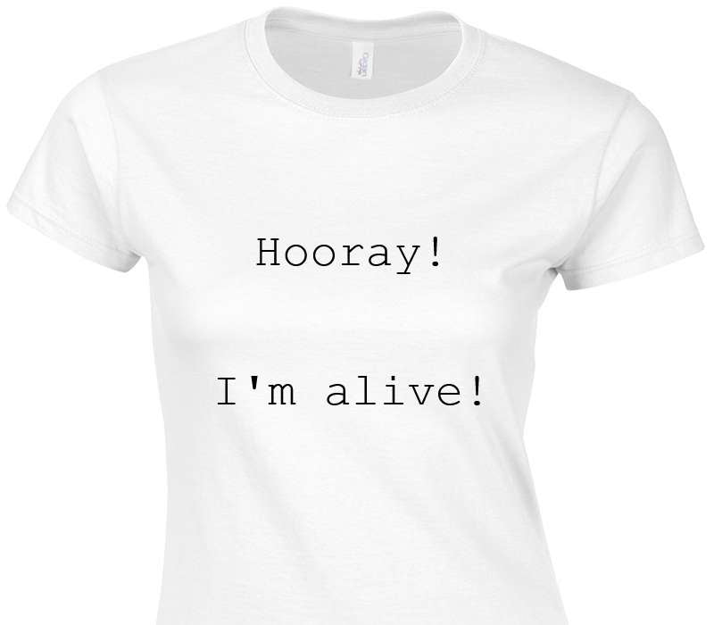Custom Womens Soft Style 100% Cotton White T-Shirt