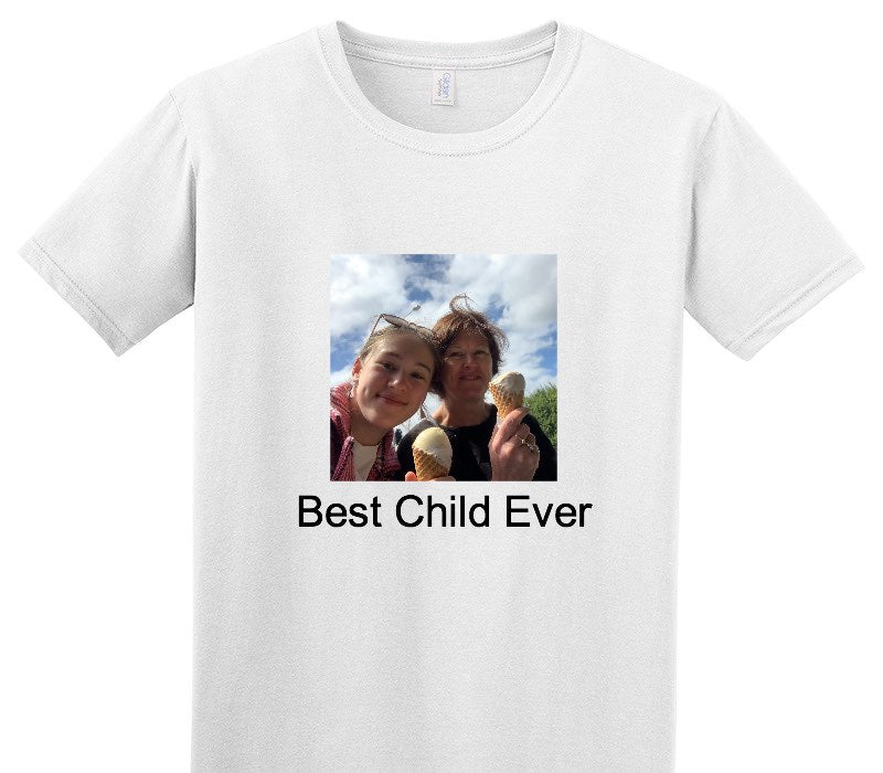 Custom Adult Soft Style 100% Cotton White T-Shirt