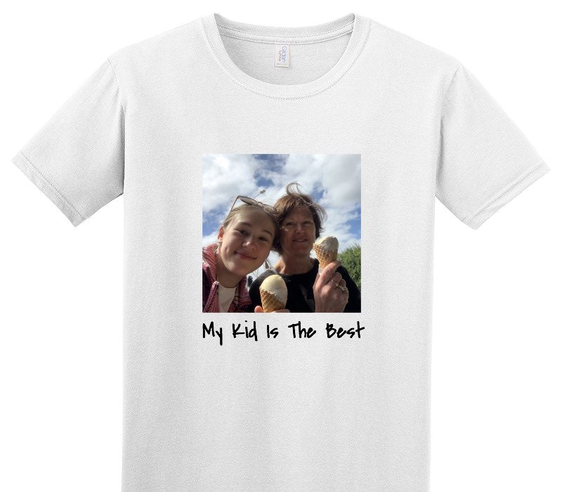 Custom Adult Soft Style 100% Cotton White T-Shirt