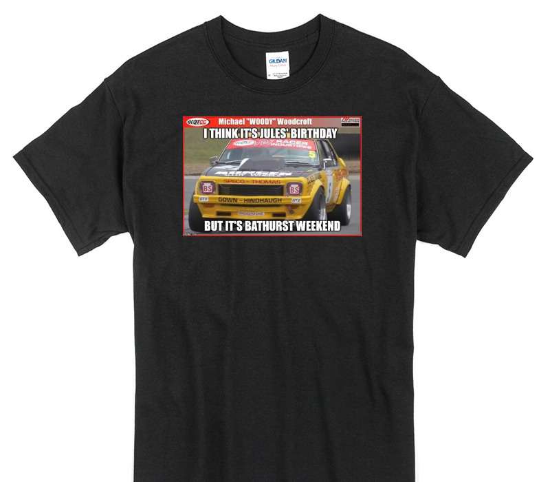 Custom Gildan 100% Cotton Black T-Shirt