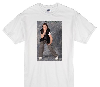 Custom Gildan 100% Cotton White T-Shirt