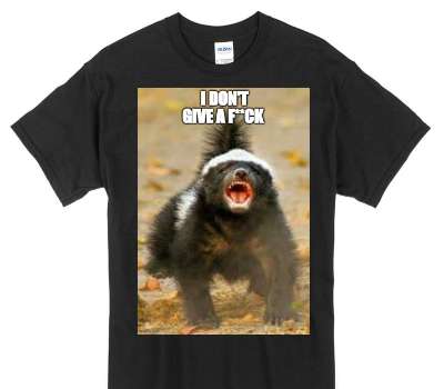Custom Gildan 100% Cotton Black T-Shirt