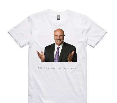 Custom AS Colour 100% Cotton White T-Shirt
