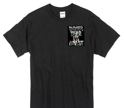 Custom Gildan 100% Cotton Black T-Shirt