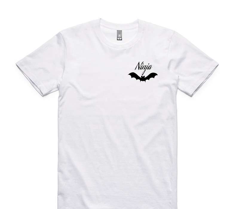 Custom AS Colour 100% Cotton White T-Shirt