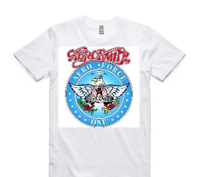 Custom AS Colour 100% Cotton White T-Shirt