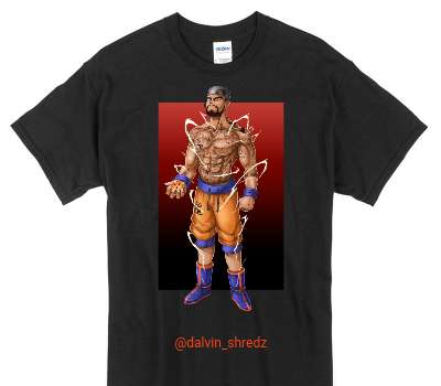 Custom Gildan 100% Cotton Black T-Shirt