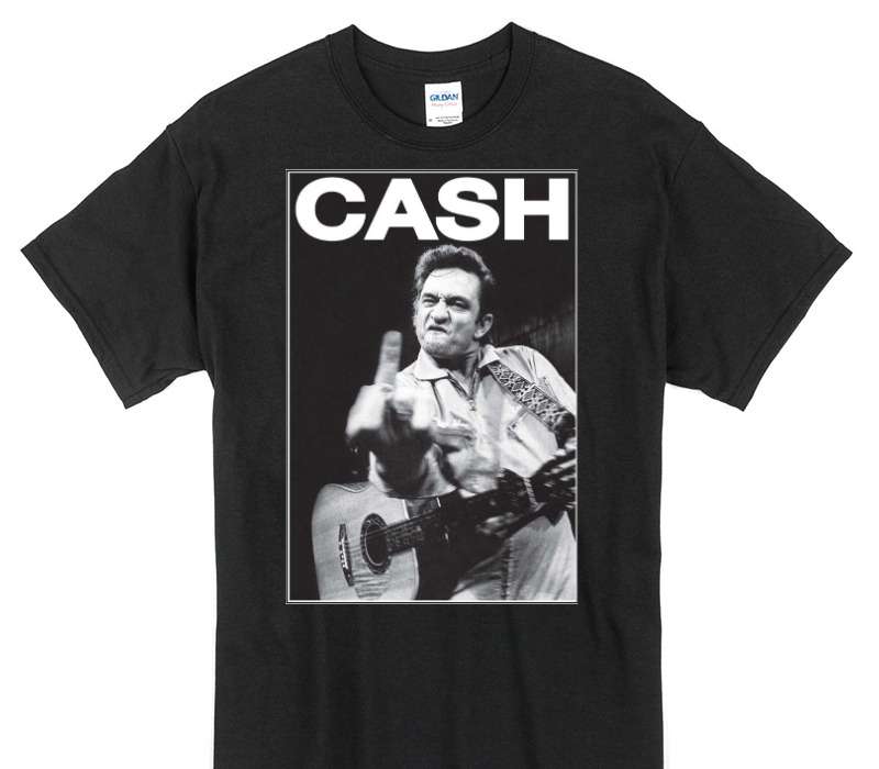 Custom Gildan 100% Cotton Black T-Shirt
