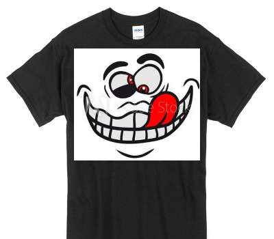 Custom Gildan 100% Cotton Black T-Shirt