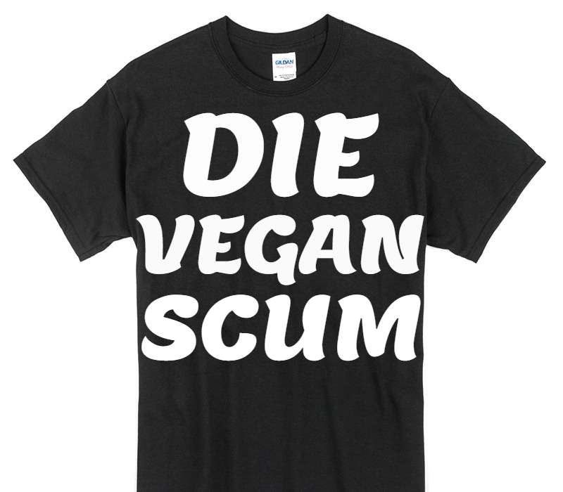 Custom Gildan 100% Cotton Black T-Shirt