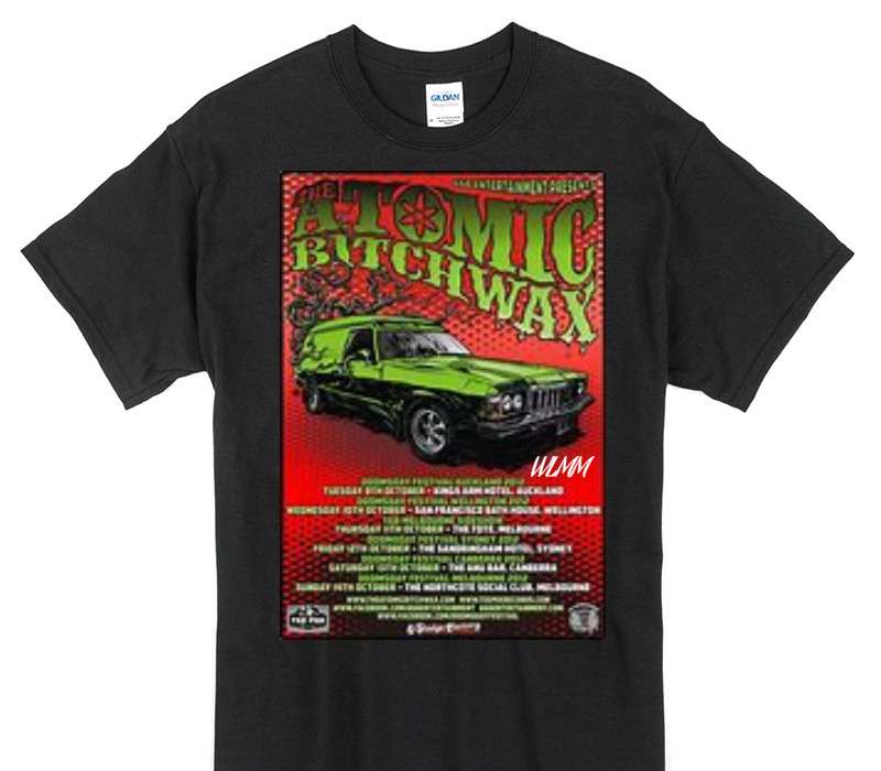Custom Gildan 100% Cotton Black T-Shirt