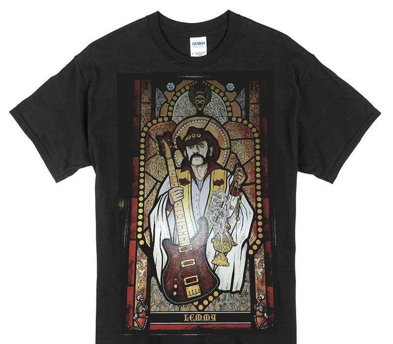 Custom Gildan 100% Cotton Black T-Shirt