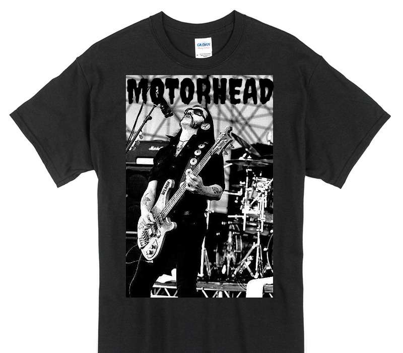 Custom Gildan 100% Cotton Black T-Shirt
