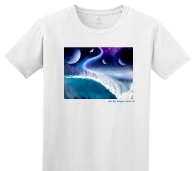 Custom Adult Soft Style 100% Cotton White T-Shirt