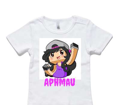 Custom AS Colour White Baby T-Shirt