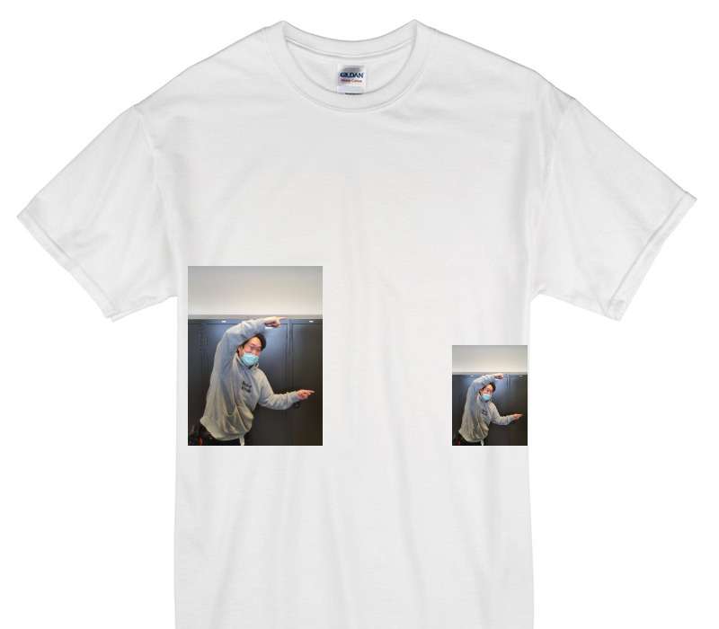 Custom Gildan 100% Cotton White T-Shirt