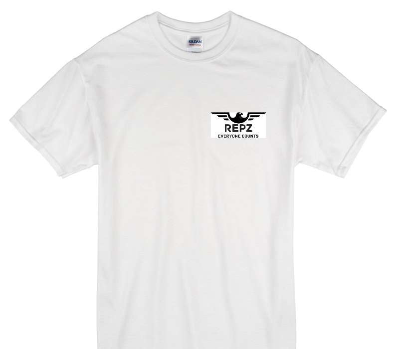 Custom Gildan 100% Cotton White T-Shirt