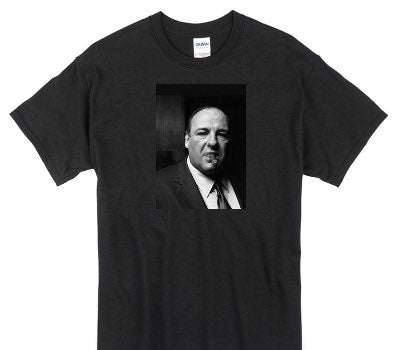 Custom Gildan 100% Cotton Black T-Shirt