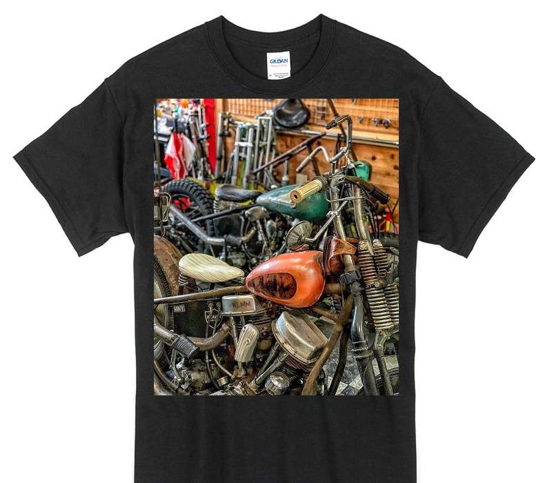 Custom Gildan 100% Cotton Black T-Shirt