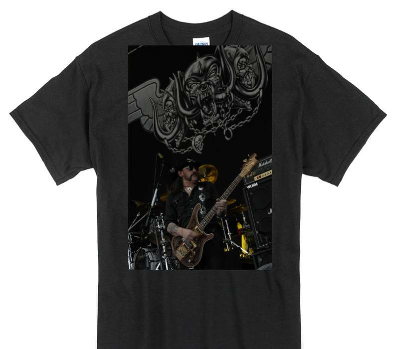 Custom Gildan 100% Cotton Black T-Shirt