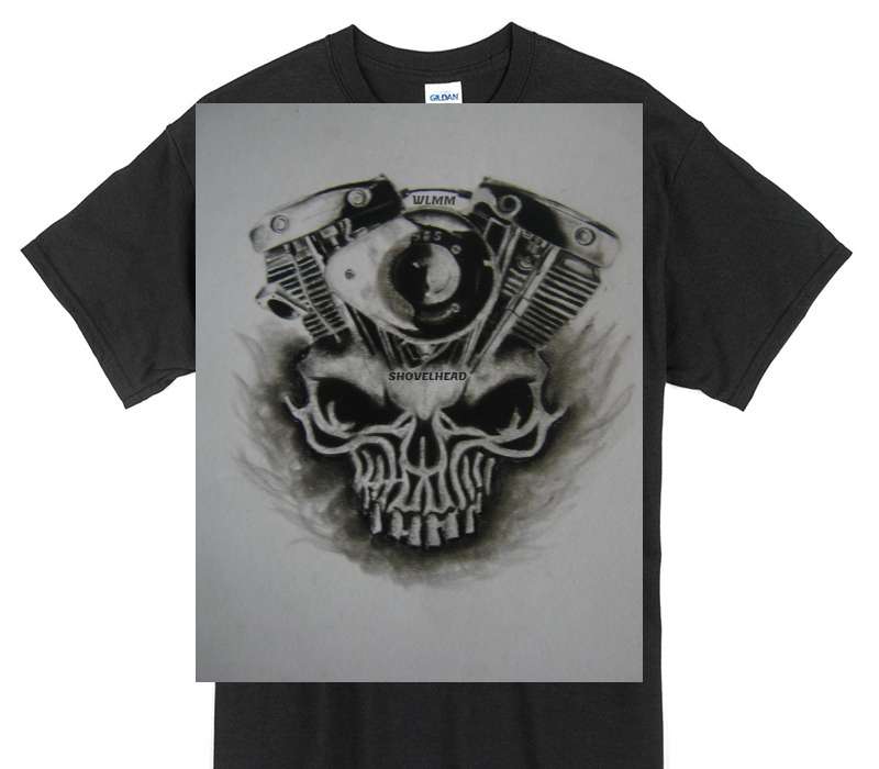 Custom Gildan 100% Cotton Black T-Shirt