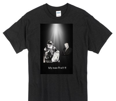 Custom Gildan 100% Cotton Black T-Shirt