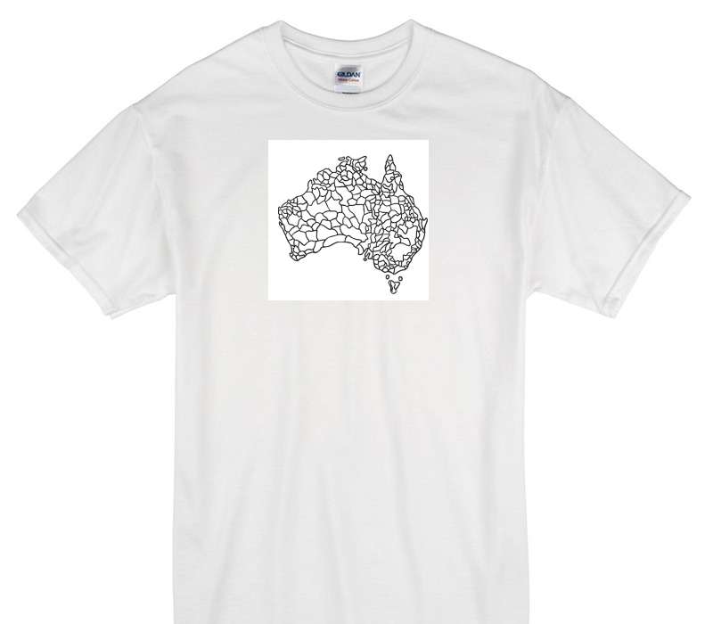 Custom Gildan 100% Cotton White T-Shirt