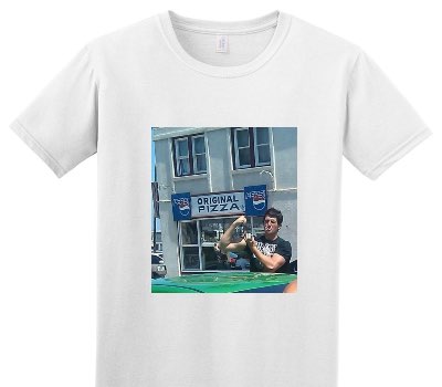 Custom Adult Soft Style 100% Cotton White T-Shirt