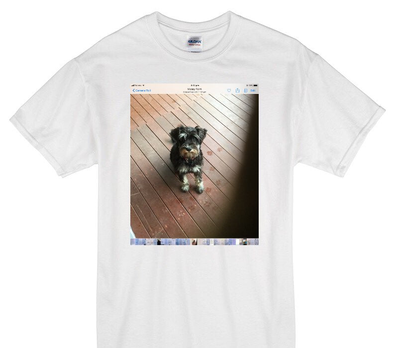 Custom Gildan 100% Cotton White T-Shirt
