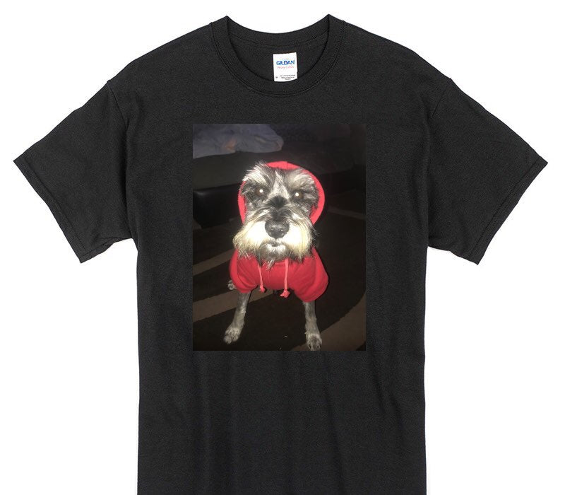 Custom Gildan 100% Cotton Black T-Shirt
