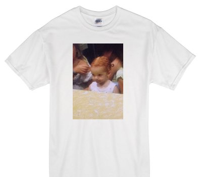 Custom Gildan 100% Cotton White T-Shirt