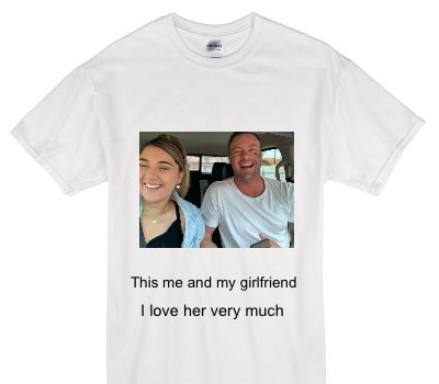 Custom Gildan 100% Cotton White T-Shirt