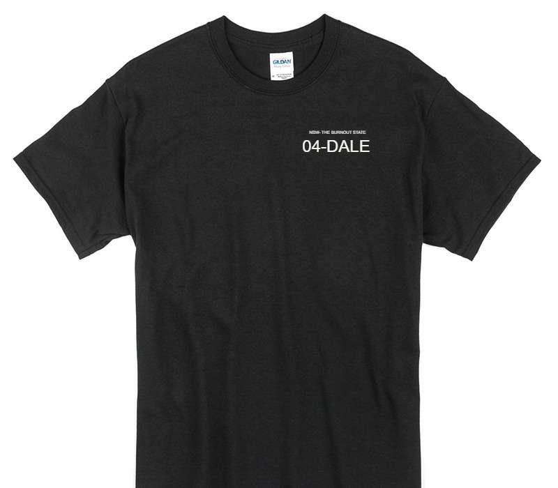 Custom Gildan 100% Cotton Black T-Shirt