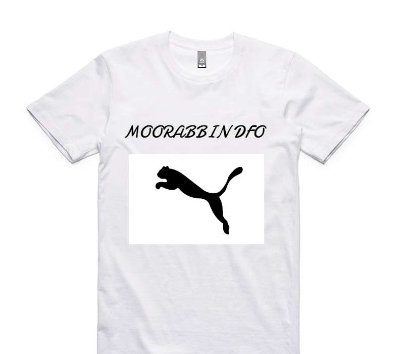 Custom AS Colour 100% Cotton White T-Shirt