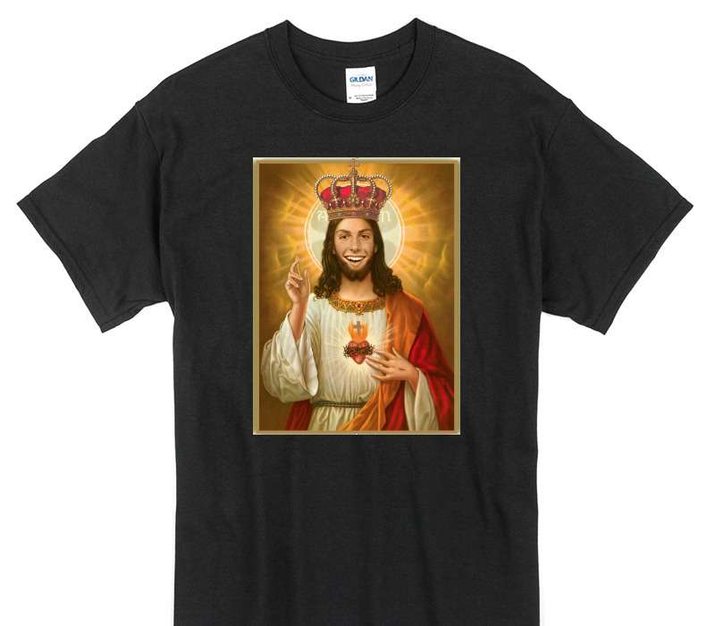 Custom Gildan 100% Cotton Black T-Shirt