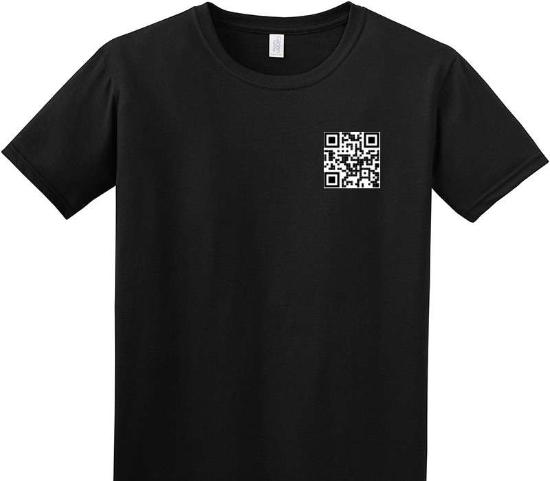Custom Adult Soft Style 100% Cotton Black T-Shirt