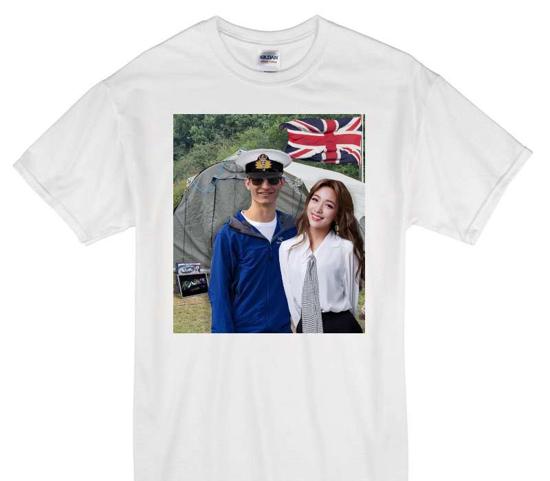 Custom Gildan 100% Cotton White T-Shirt