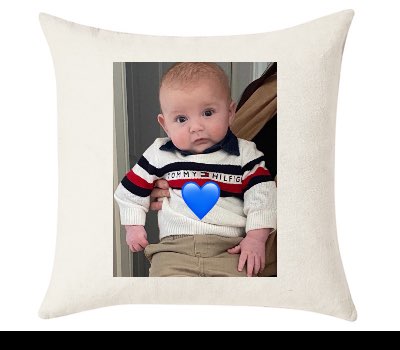 Custom Cushion Cover 50cm x 50 cm Off White