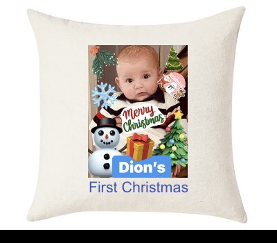 Custom Cushion Cover 50cm x 50 cm Off White
