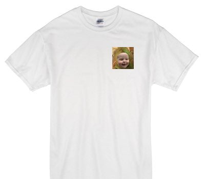 Custom Gildan 100% Cotton White T-Shirt