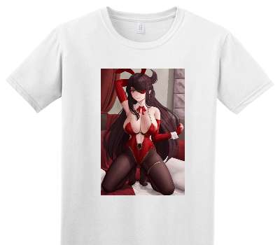 Custom Adult Soft Style 100% Cotton White T-Shirt