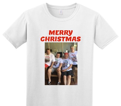 Custom Adult Soft Style 100% Cotton White T-Shirt