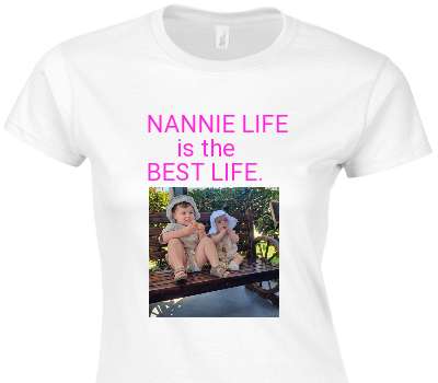 Custom Womens Soft Style 100% Cotton White T-Shirt