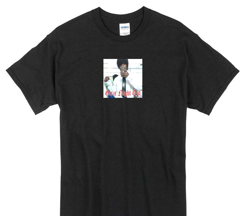 Custom Gildan 100% Cotton Black T-Shirt