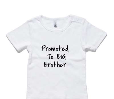 Custom AS Colour White Baby T-Shirt