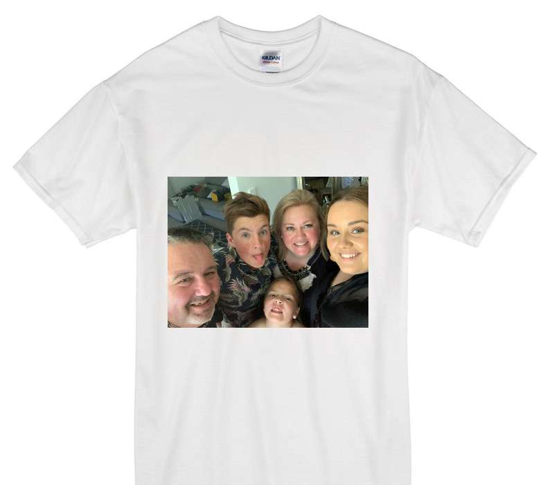 Custom Gildan 100% Cotton White T-Shirt