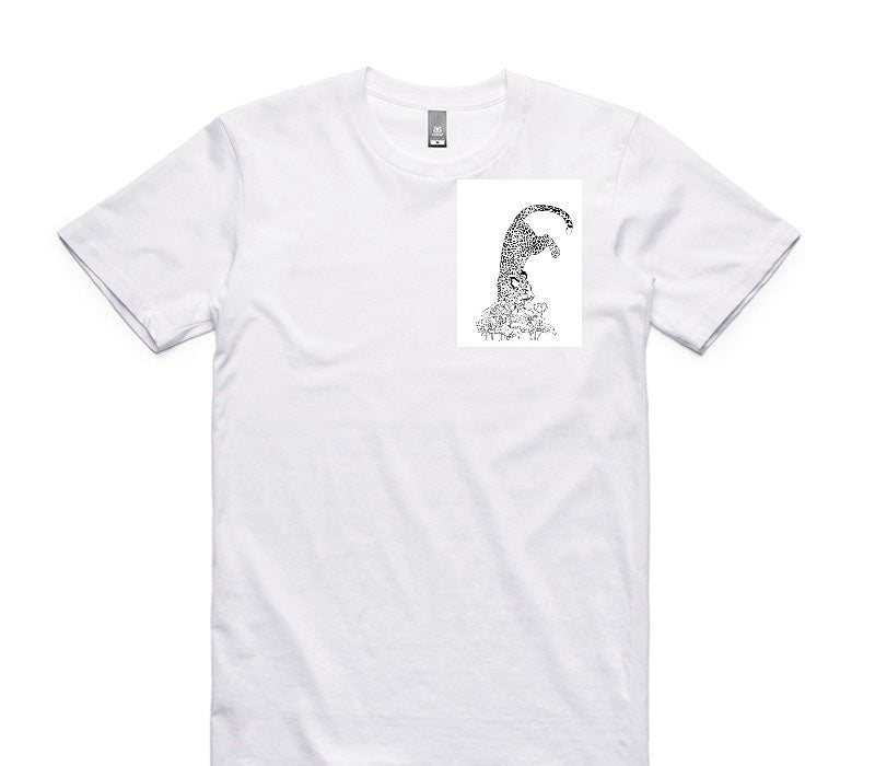 Custom AS Colour 100% Cotton White T-Shirt